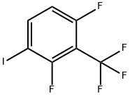 2,6-Difluoro-3-iodobenzotrifluoride Struktur