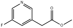 Methyl 5-fluoro-3-pyridineacetate Struktur