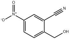 2-(Hydroxymethyl)-5-nitrobenzonitrile Structure