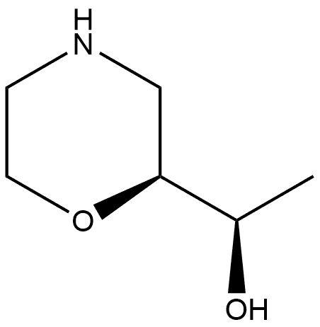 2-Morpholinemethanol, α-methyl-,(αR,2S)- Struktur
