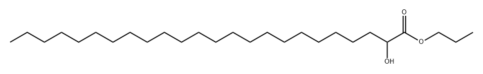 Tetracosanoic acid 2-hydroxypropyl ester Struktur