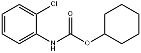 Cyclohexyl N-(2-chlorophenyl)carbamate Struktur
