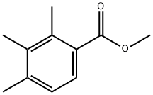 Benzoic acid, 2,3,4-trimethyl-, methyl ester Struktur