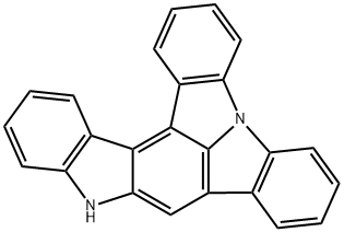 11H-Diindolo[3,2-b:1',2',3'-lm]carbazole Struktur