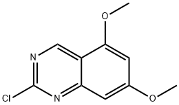 Quinazoline, 2-chloro-5,7-dimethoxy- Struktur