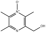 2-Pyrazinemethanol, 3,5,6-trimethyl-, 4-oxide Struktur