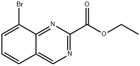 ethyl 8-bromoquinazoline-2-carboxylate Struktur