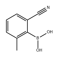 (2-氰基-6-甲基苯基)硼酸, 2099672-57-6, 結(jié)構(gòu)式