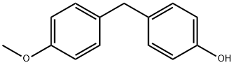 Phenol, 4-[(4-methoxyphenyl)methyl]- Struktur