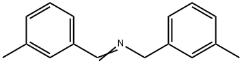 Benzenemethanamine, 3-methyl-N-[(3-methylphenyl)methylene]- Struktur