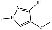 1H-Pyrazole, 3-bromo-4-methoxy-1-methyl- Structure