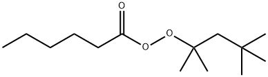Hexaneperoxoic acid 1,1,3,3-tetramethylbutyl ester Struktur