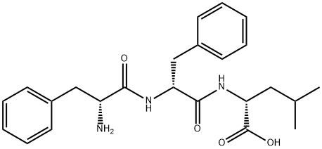 D-Phenylalanyl-D-phenylalanyl-D-leucine Struktur