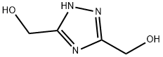 1H-1,2,4-Triazole-3,5-dimethanol Struktur