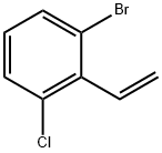 Benzene, 1-bromo-3-chloro-2-ethenyl- Struktur