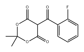 1,3-Dioxane-4,6-dione, 5-(2-fluorobenzoyl)-2,2-dimethyl-