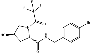 Fluorinated VHL Spy Molecule 2 Struktur