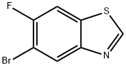 Benzothiazole, 5-bromo-6-fluoro- Struktur