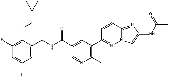 化合物 RIPK1-IN-8 結(jié)構(gòu)式