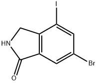 6-溴-4-碘異吲哚啉-1-酮, 2368846-32-4, 結(jié)構(gòu)式