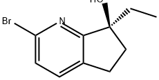 5H-Cyclopenta[b]pyridin-7-ol, 2-bromo-7-ethyl-6,7-dihydro-, (7S)-|(S)-2-溴-7-乙基-6,7-二氫-5H-環(huán)戊[B]吡啶-7-醇