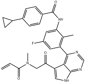 BTK inhibitor 13 結(jié)構(gòu)式