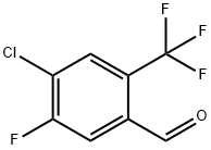4-Chloro-5-fluoro-2-(trifluoromethyl)benzaldehyde Struktur