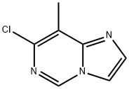 7-Chloro-8-methylimidazo[1,2-c]pyrimidine Struktur