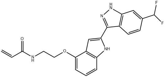 化合物 ITK INHIBITOR 5, 2404603-41-2, 結(jié)構(gòu)式