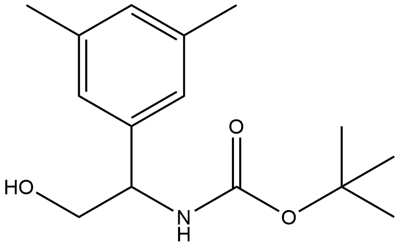 tert-butyl (1-(3,5-dimethylphenyl)-2-hydroxyethyl)carbamate|