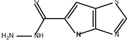 4H-Pyrrolo[2,3-d]thiazole-5-carboxylic acid, hydrazide Struktur