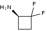 (R)-2,2-Difluoro-cyclobutylamine Struktur