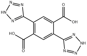 1,4-Benzenedicarboxylic acid, 2,5-di-2H-tetrazol-5-yl-, 2417761-51-2, 結(jié)構(gòu)式