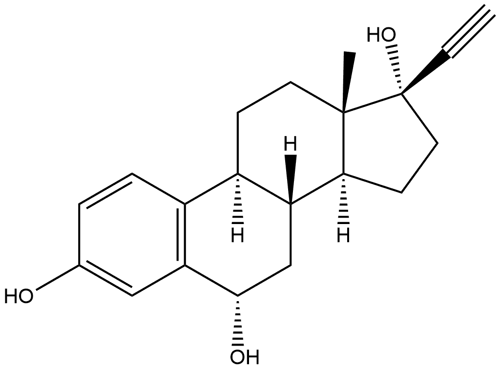 Ethynylestradiol Impurity 2 Struktur