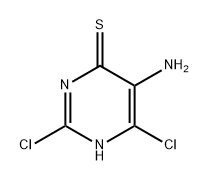 4(1H)-Pyrimidinethione, 5-amino-2,6-dichloro- Struktur