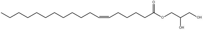 6-Octadecenoic acid, 2,3-dihydroxypropyl ester, (6Z)- Struktur