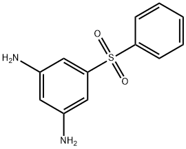 1,3-BENZENEDIAMINE, 5-(PHENYLSULFONYL)- Structure
