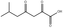 Heptanoic acid, 6-methyl-2,4-dioxo- Struktur