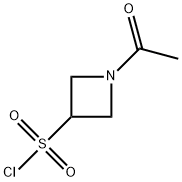 3-AZETIDINESULFONYL CHLORIDE, 1-ACETYL- 結(jié)構(gòu)式
