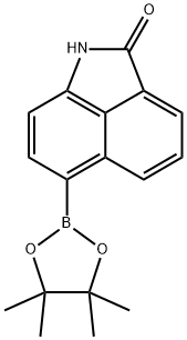 Benz[cd]indol-2(1H)-one, 6-(4,4,5,5-tetramethyl-1,3,2-dioxaborolan-2-yl)- Struktur