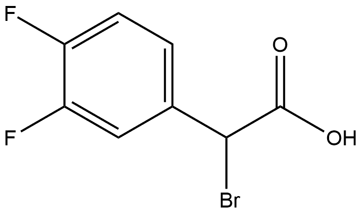Benzeneacetic acid, α-bromo-3,4-difluoro-