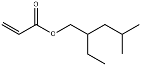 2-Propenoic acid, 2-ethyl-4-methylpentyl ester Struktur
