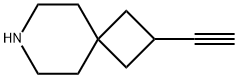 2-Ethynyl-7-azaspiro[3.5]nonane Struktur