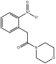 4-[(2-Nitrophenyl)acetyl]morpholine Struktur