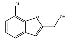 2-Benzofuranmethanol, 7-chloro- Struktur