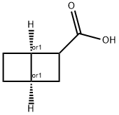 rel-(1R,4R)-Bicyclo[2.2.0]hexane-2-carboxylic acid Struktur