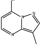 Pyrazolo[1,5-a]pyrimidine, 7-bromo-3-methyl- Struktur