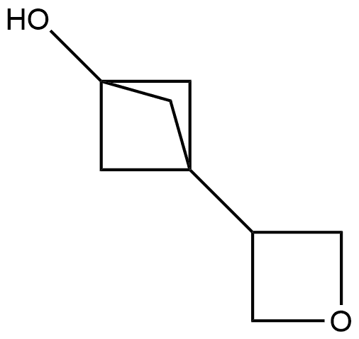 3-(3-Oxetanyl)bicyclo[1.1.1]pentan-1-ol Struktur