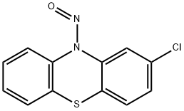 10H-Phenothiazine, 2-chloro-10-nitroso- Struktur