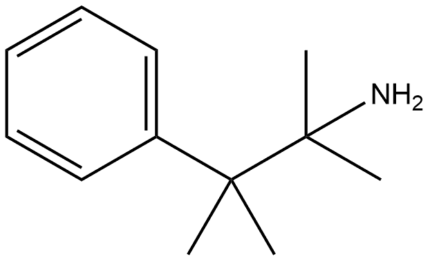 2,3-DIMETHYL-3-PHENYLBUTAN-2-AMINE Struktur